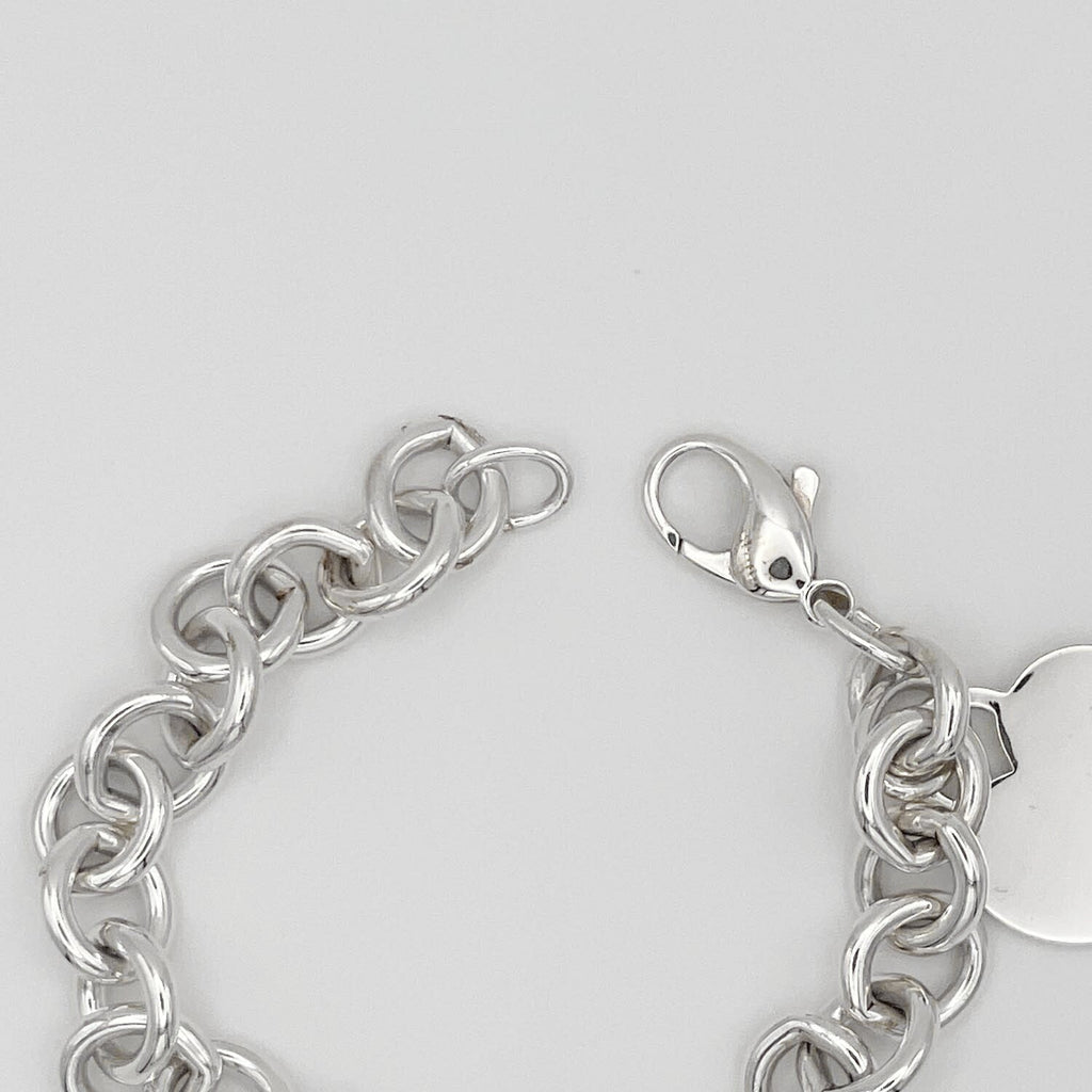 Tiffany&Co. ティファニー 17cm リターントゥハートタグ ブレスレット 925 新品仕上済