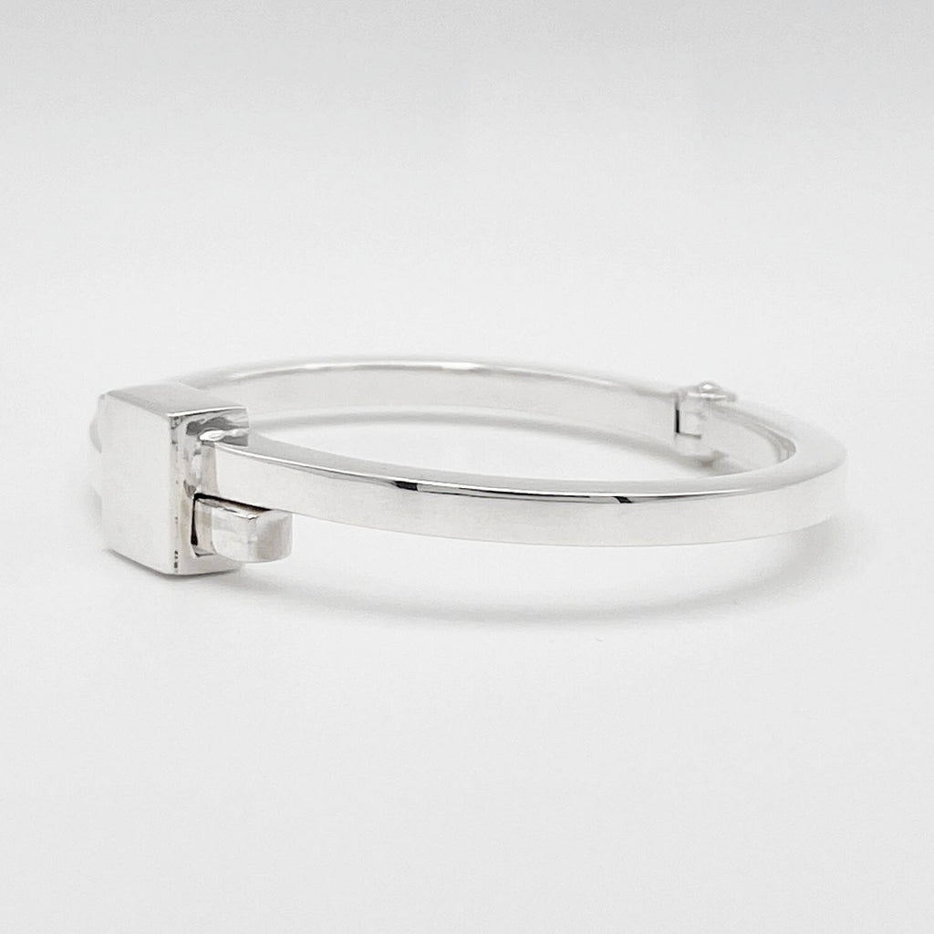 GUCCI グッチ スクエアプレート ブレスレット バングル SV925