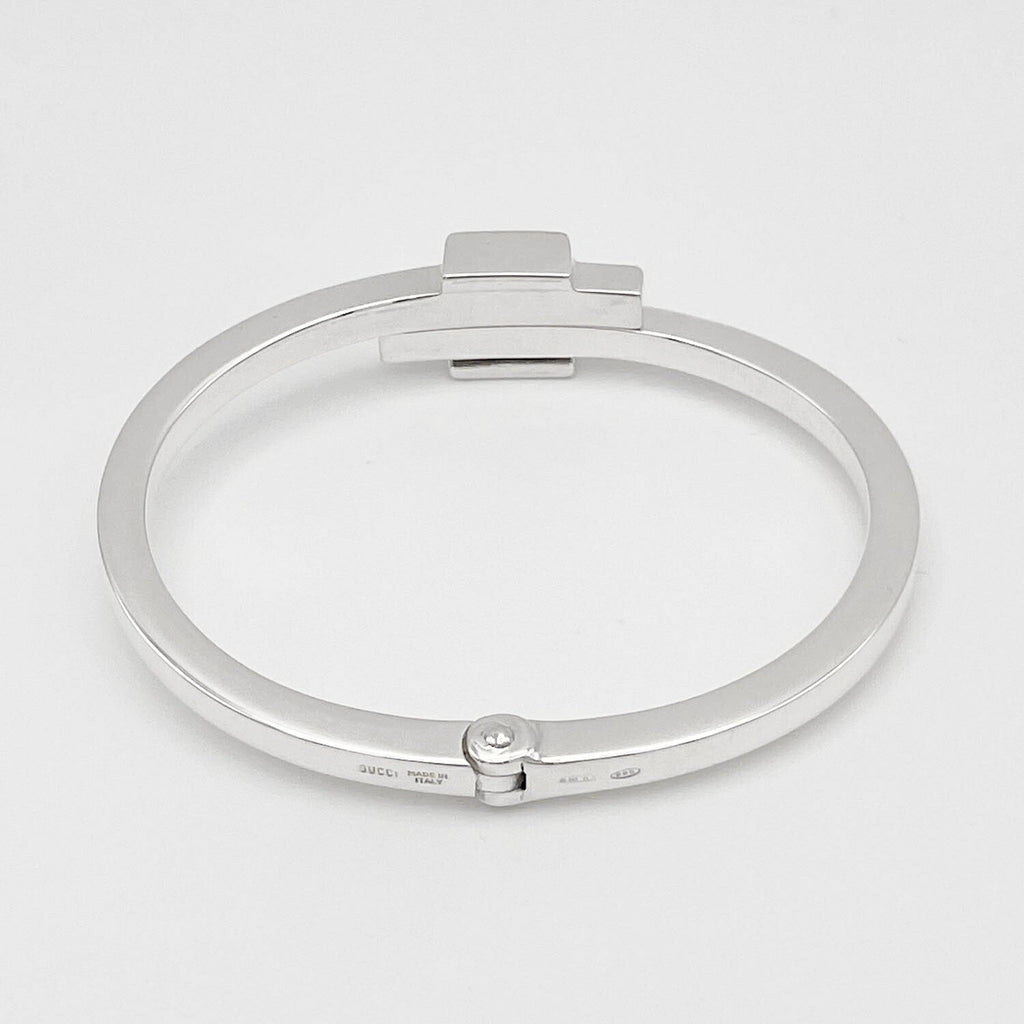 GUCCI グッチ スクエアプレート ブレスレット バングル SV925