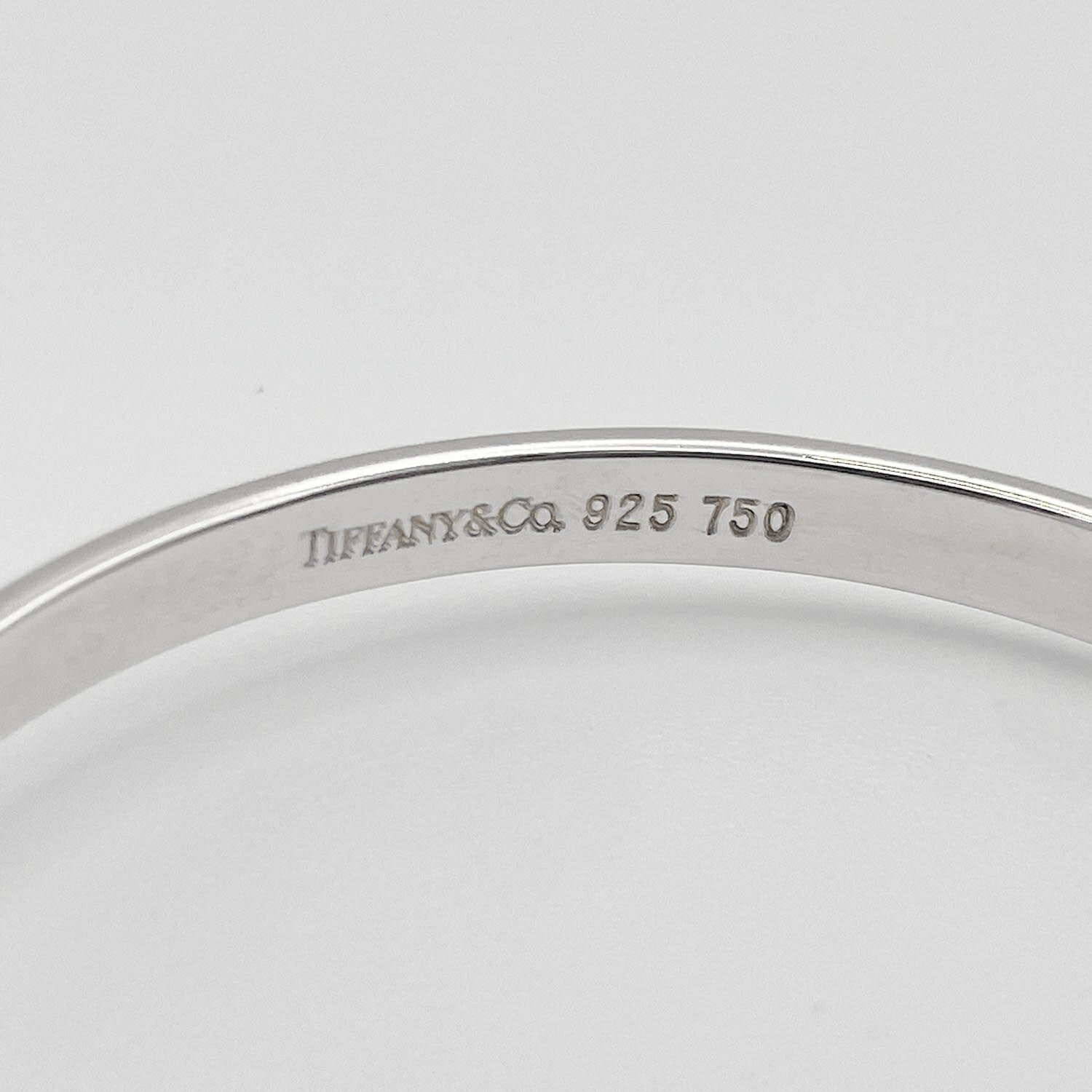 Tiffany&Co. ティファニー フック＆アイ バングル ブレスレット SV925 新品仕上済