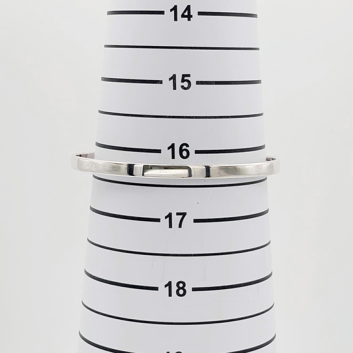 Tiffany&Co. ティファニー フック＆アイ バングル ブレスレット SV925 新品仕上済