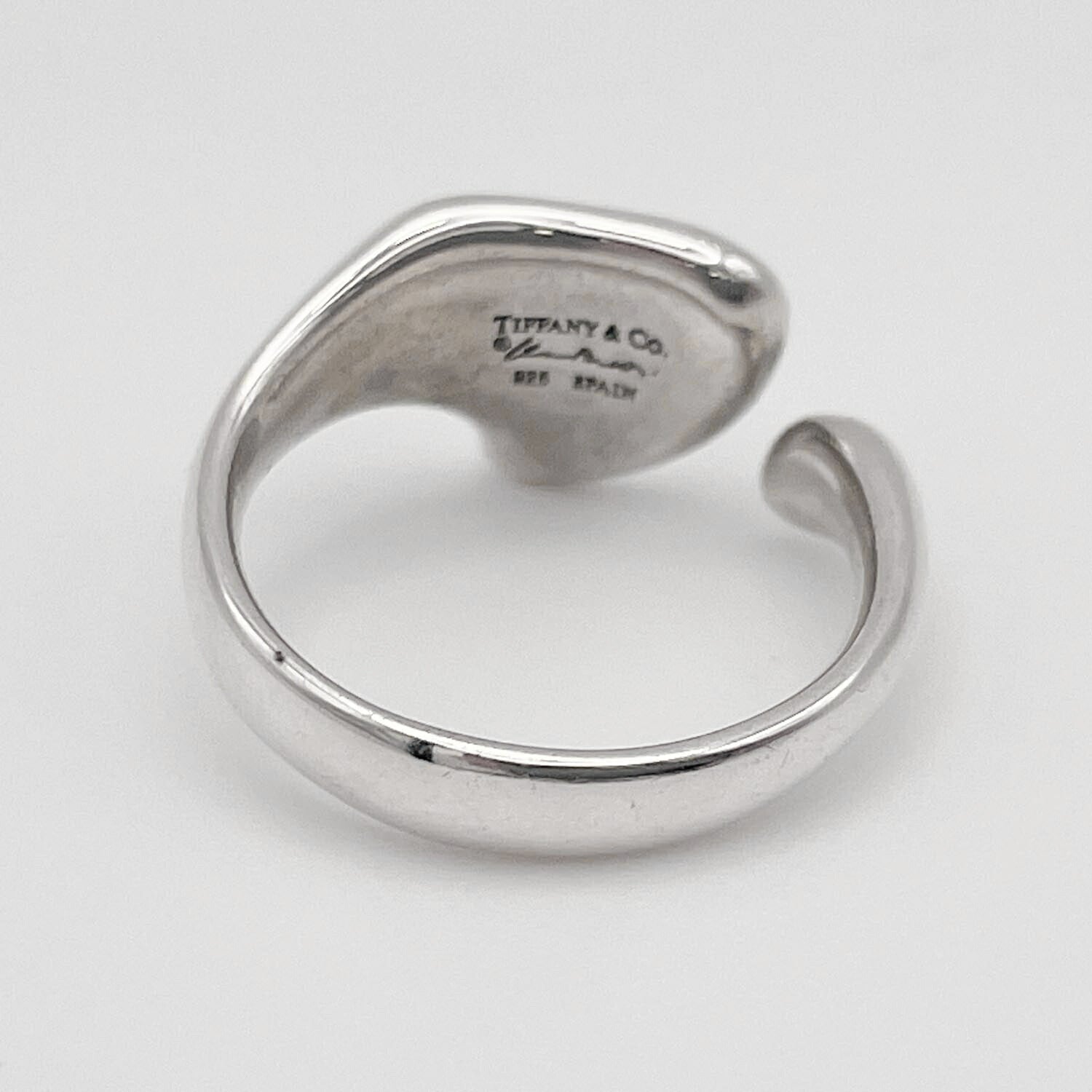 Tiffany&Co. ティファニー リング 9号 カーブドハート SV925 シルバー