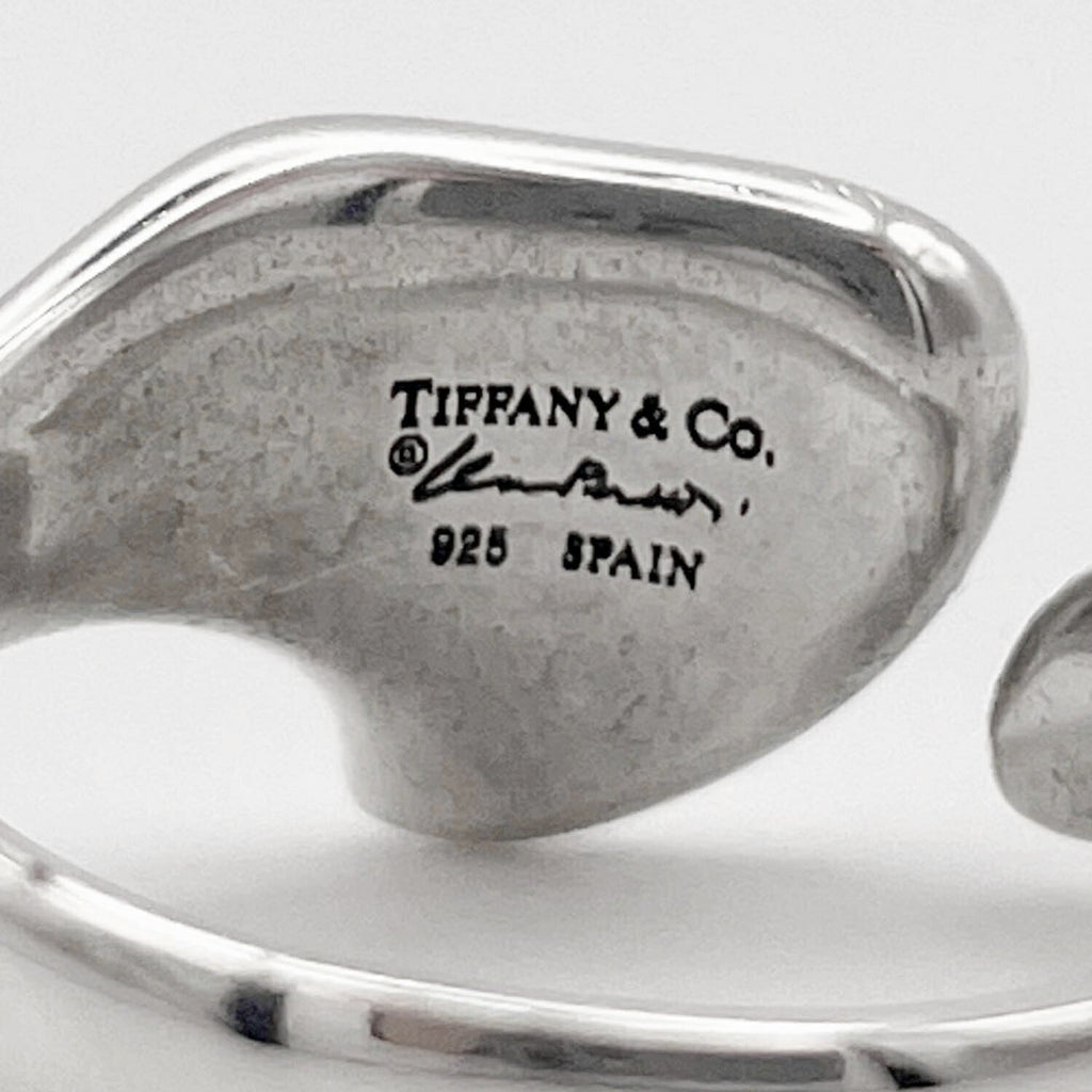Tiffany&Co. ティファニー リング 9号 カーブドハート SV925 シルバー