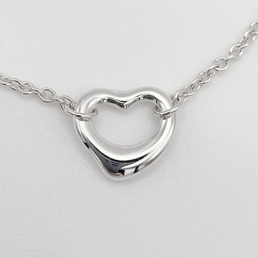 Tiffany&Co. ティファニー オープンハート 5P ブレスレット 新品仕上済