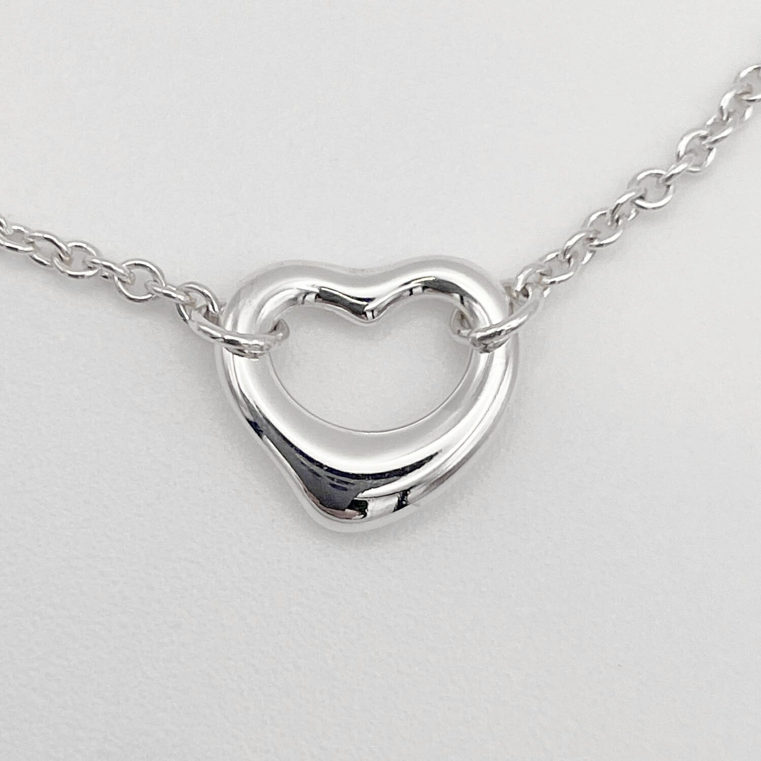 Tiffany&Co. ティファニー オープンハート 5P ブレスレット 新品仕上済