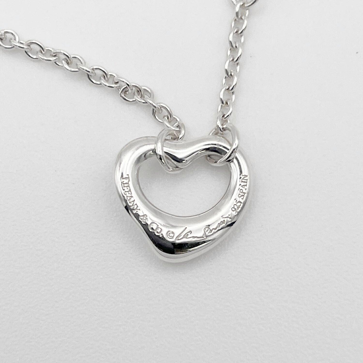 Tiffany&Co. ティファニー オープンハート 5P ブレスレット 新品仕上済