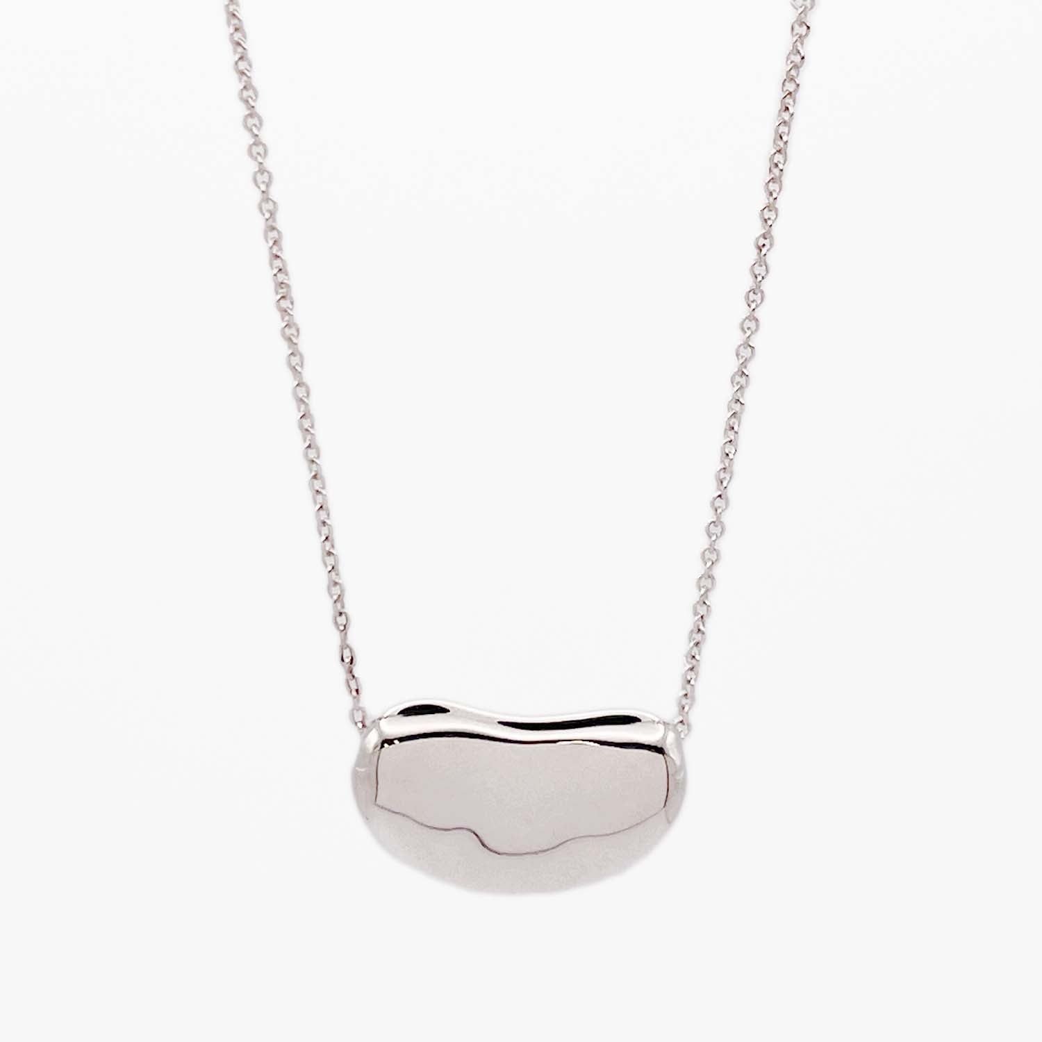 Tiffany&Co. ティファニー ビーン ネックレス SV925 ペンダント 有機的 新品仕上済