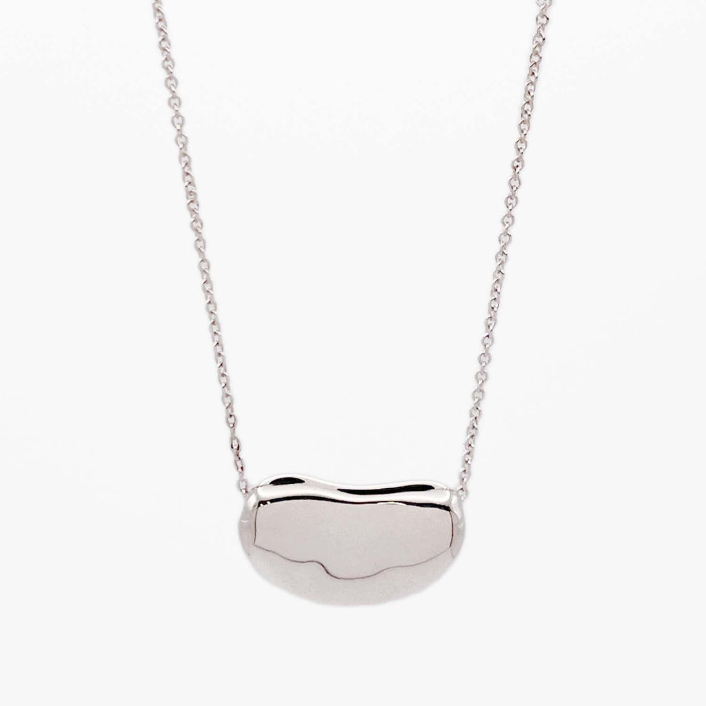 Tiffany&Co. ティファニー ビーン ネックレス SV925 ペンダント 有機的 新品仕上済