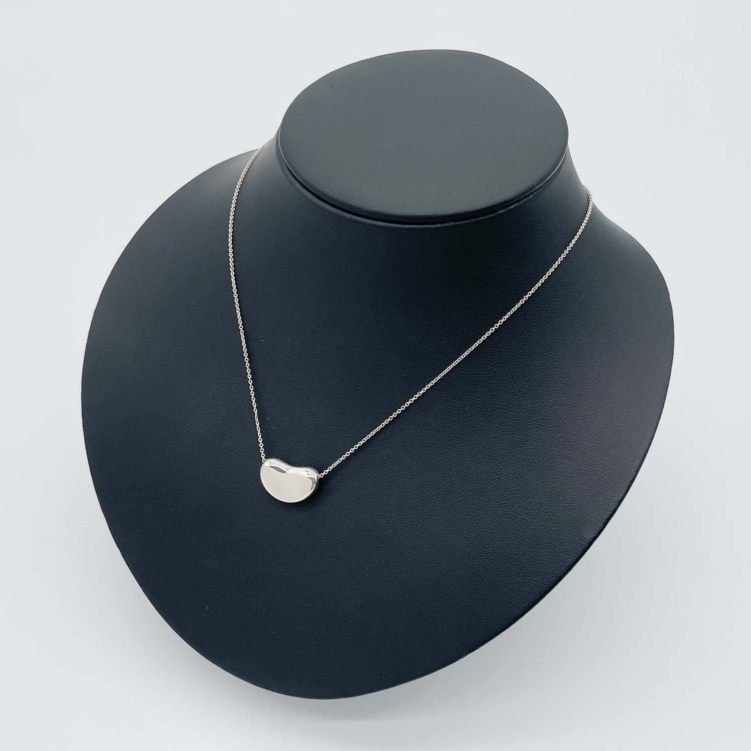 Tiffany&Co. ティファニー ビーン ネックレス SV925 ペンダント 有機的 新品仕上済