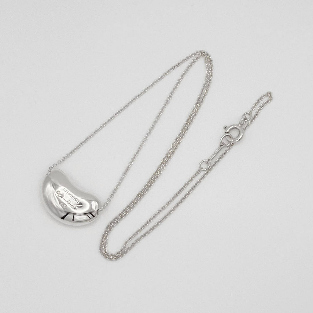 Tiffany&Co. ティファニー ビーン ネックレス SV925 ペンダント 有機的 新品仕上済