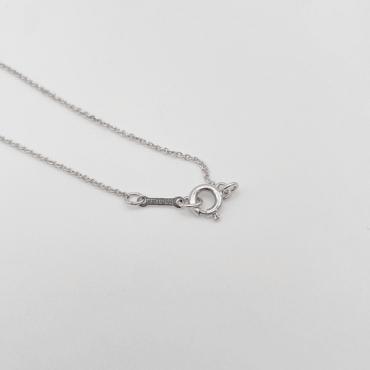 Tiffany&Co. ティファニー ビーン ネックレス SV925 ペンダント 有機的 新品仕上済