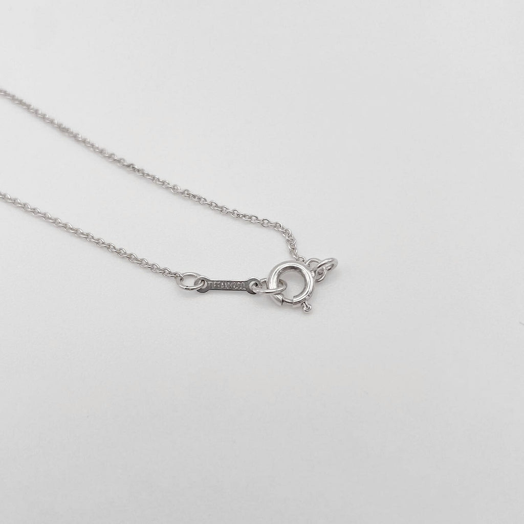 Tiffany&Co. ティファニー ビーン ネックレス SV925 ペンダント 有機的 新品仕上済