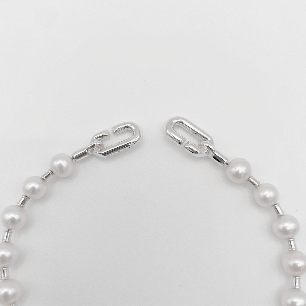 Tiffany&Co. ティファニー ハードウェア パール ブレスレット 9.2g 925 新品仕上済