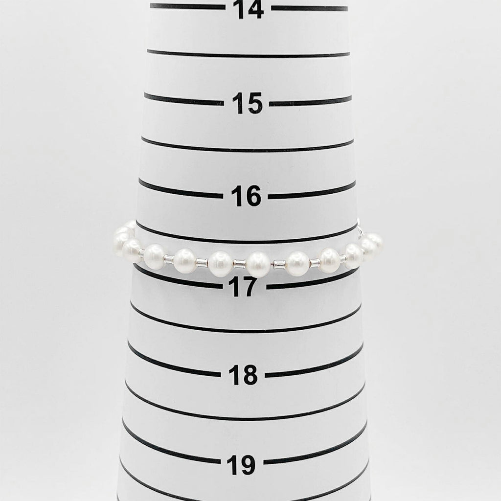 Tiffany&Co. ティファニー ハードウェア パール ブレスレット 9.2g 925 新品仕上済