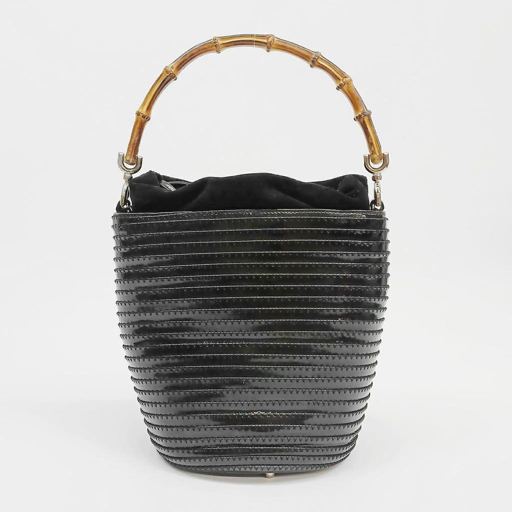 GUCCI グッチ バンブー 2WAYハンドバッグ バケツ ショルダー