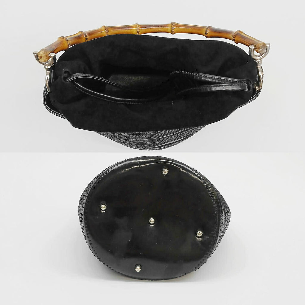 GUCCI グッチ バンブー 2WAYハンドバッグ バケツ ショルダー