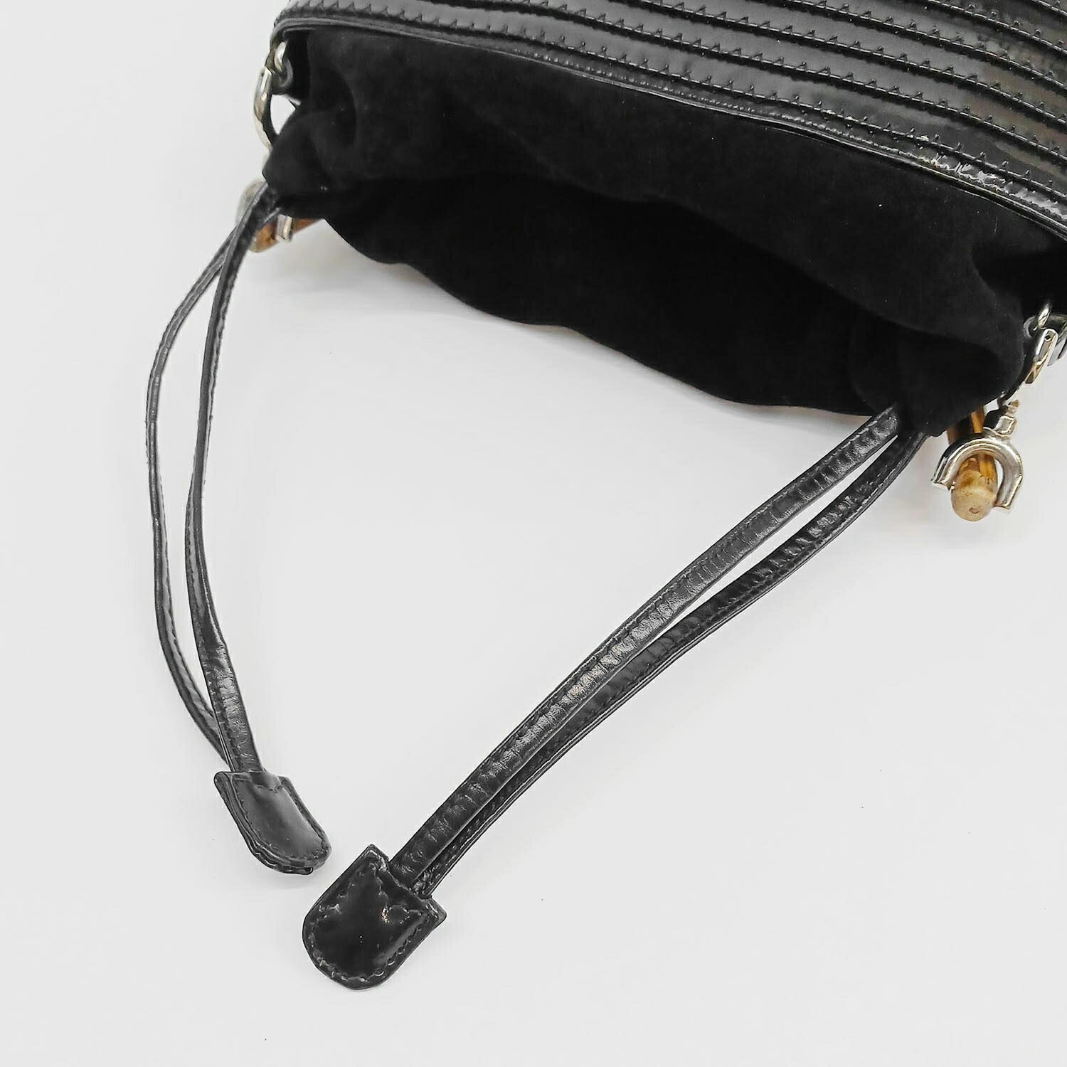 GUCCI グッチ バンブー 2WAYハンドバッグ バケツ ショルダー