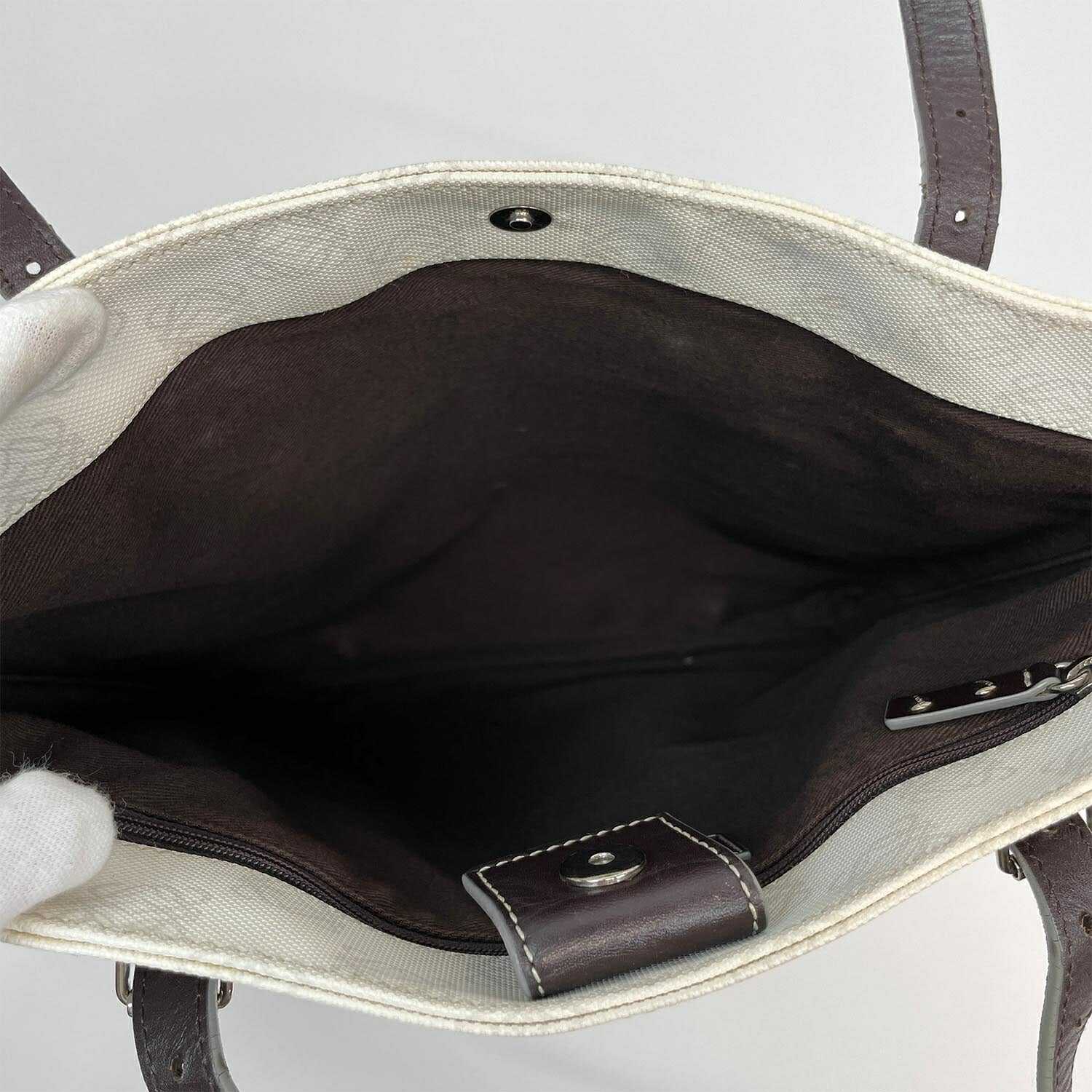 LOEWE ロエベ トートバッグ アナグラム PVC×レザー