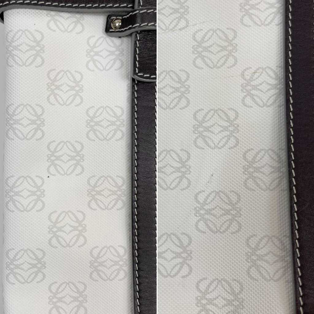 LOEWE ロエベ トートバッグ アナグラム PVC×レザー