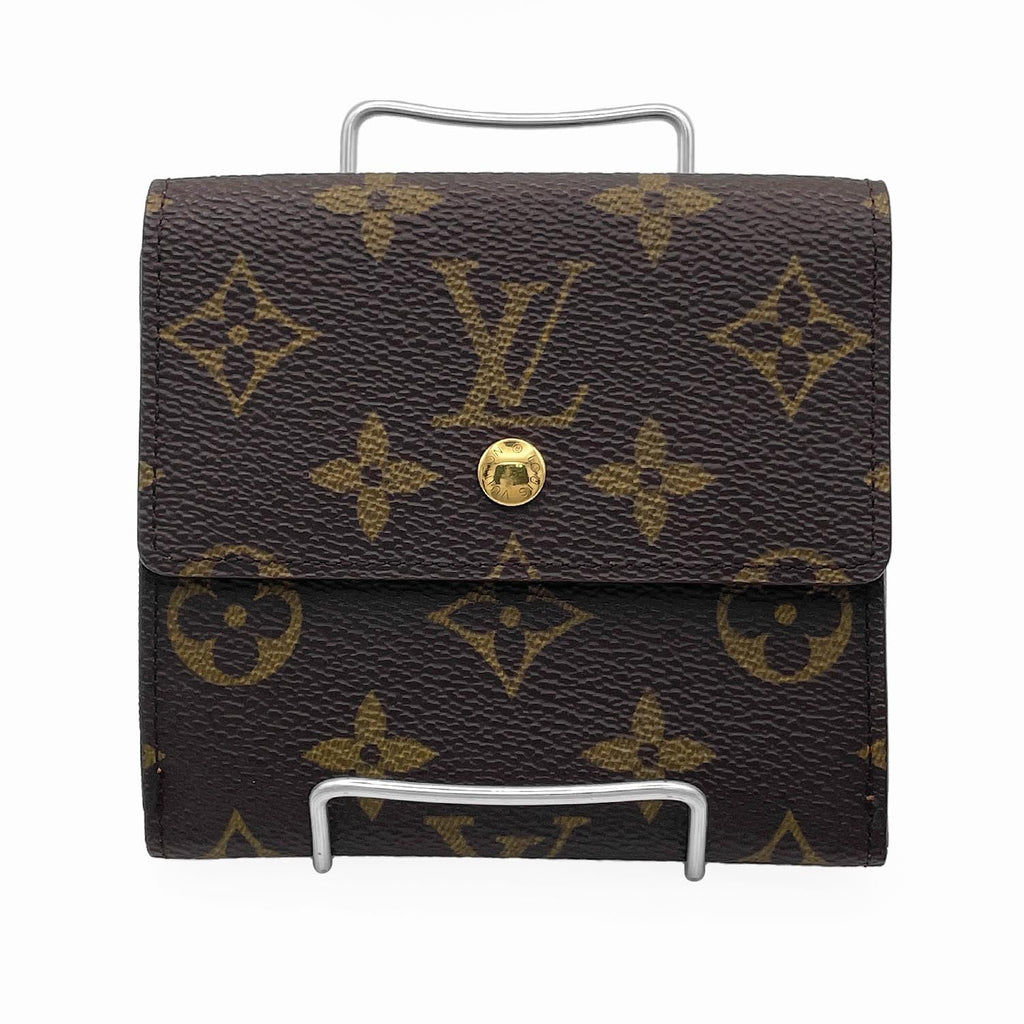 LOUIS VUITTON ヴィトン Wホック 財布 M61652 モノグラム
