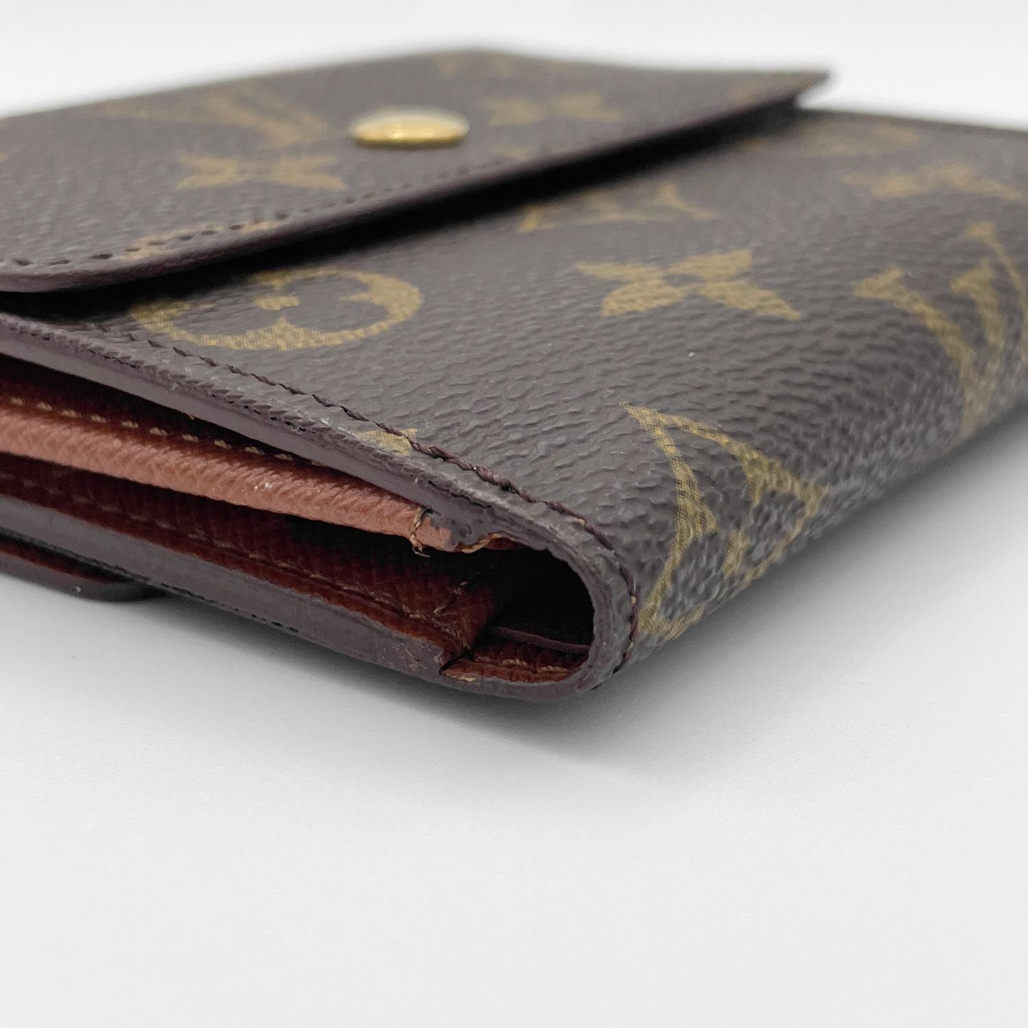 LOUIS VUITTON ヴィトン Wホック 財布 M61652 モノグラム