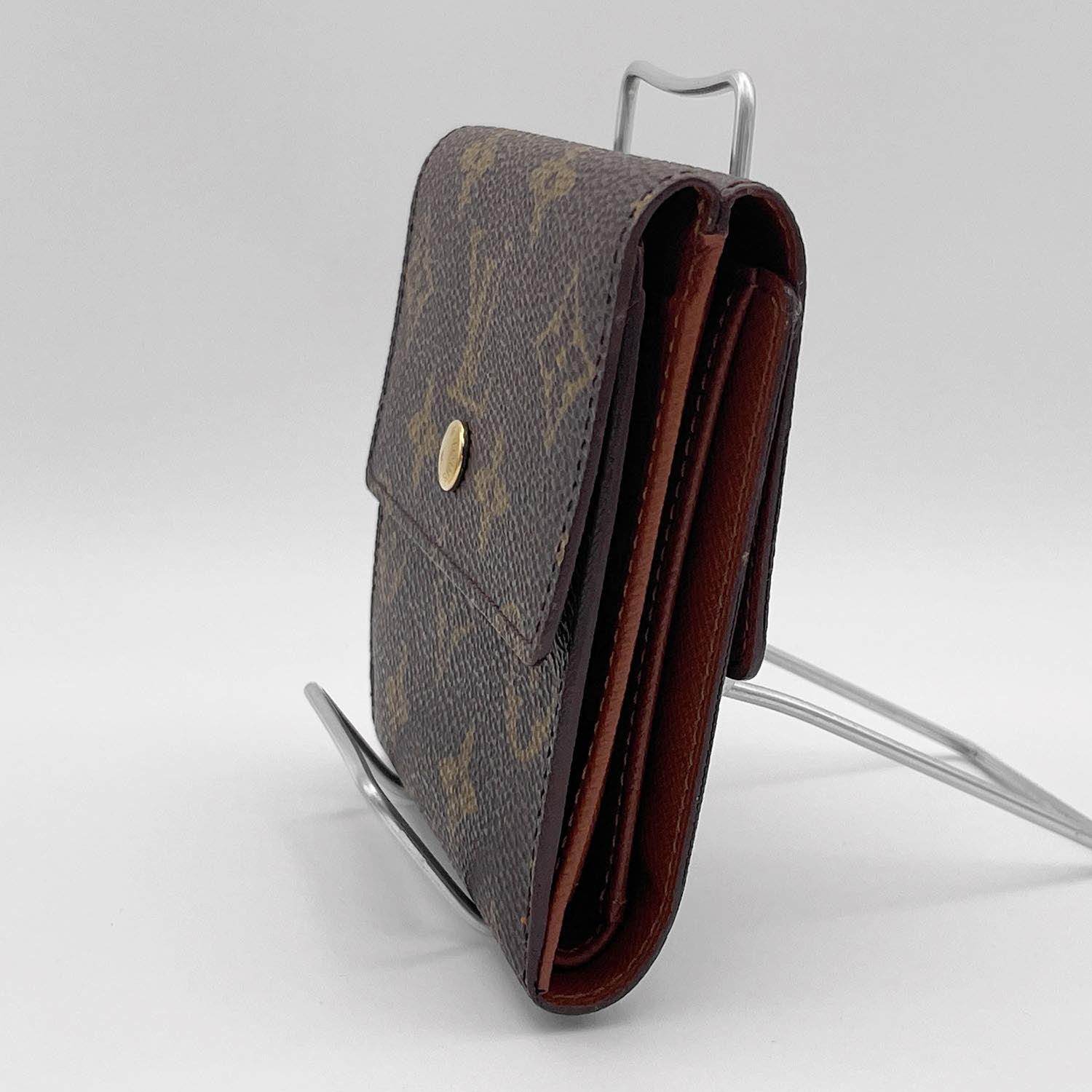 LOUIS VUITTON ヴィトン Wホック 財布 M61652 モノグラム