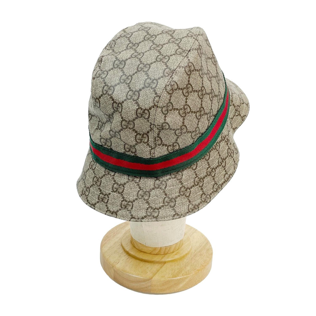 GUCCI グッチ GGスプリーム フェドラハット サイズM シェリー ユニセックス