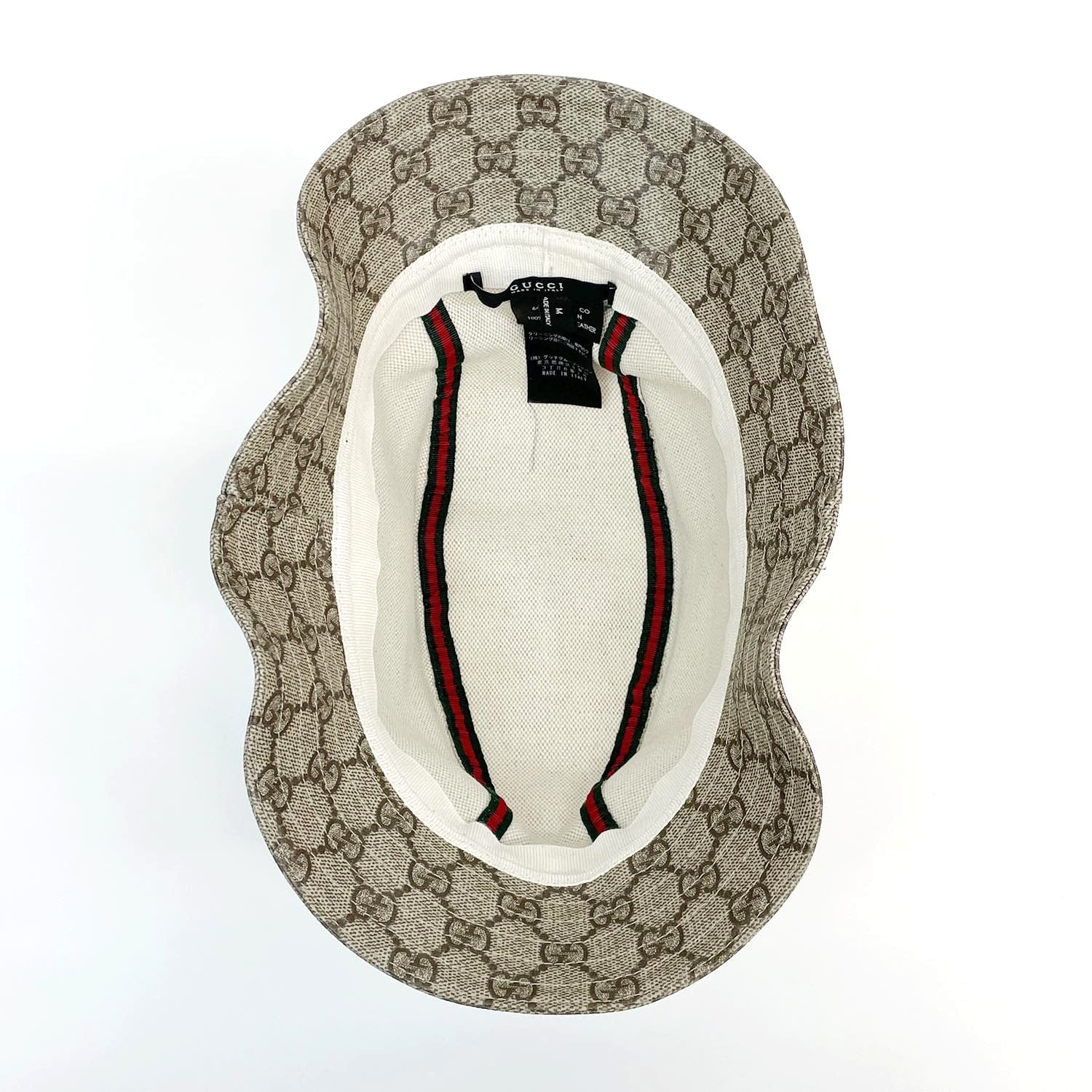 GUCCI グッチ GGスプリーム フェドラハット サイズM シェリー ユニセックス
