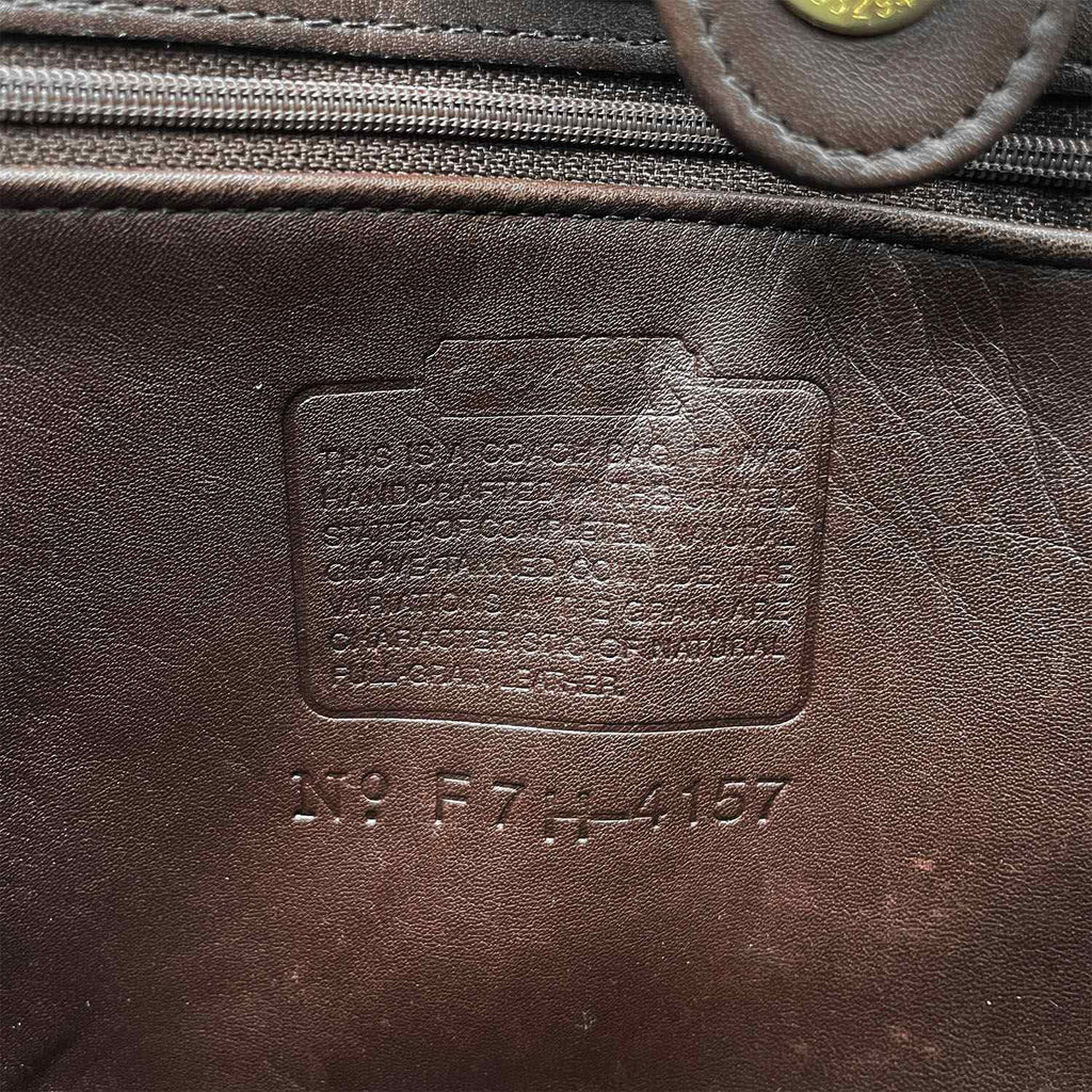 COACH コーチ オールド トートバッグ ショルダー 4157 ブラウン
