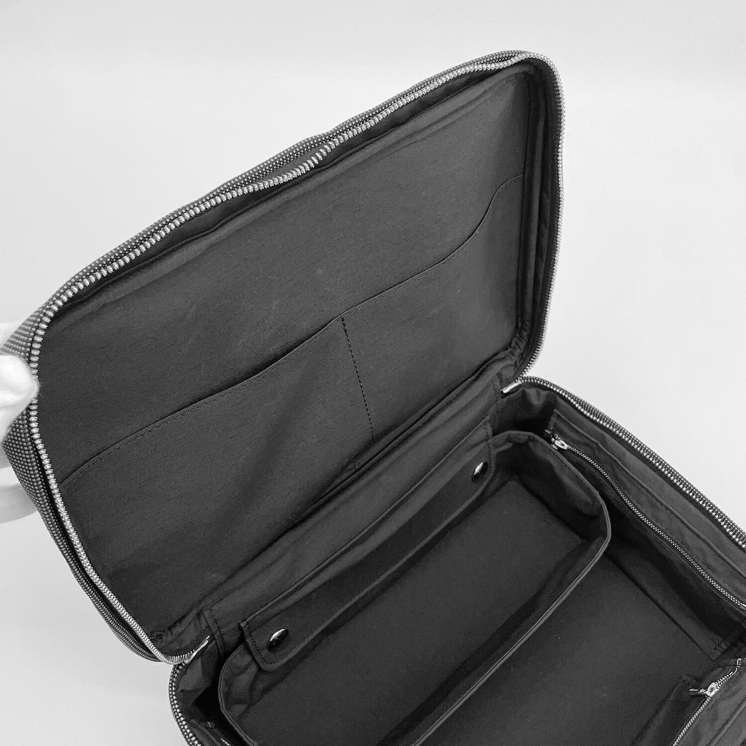 美品 HERMES エルメス エールライン バニティバッグ 収納 トラベル