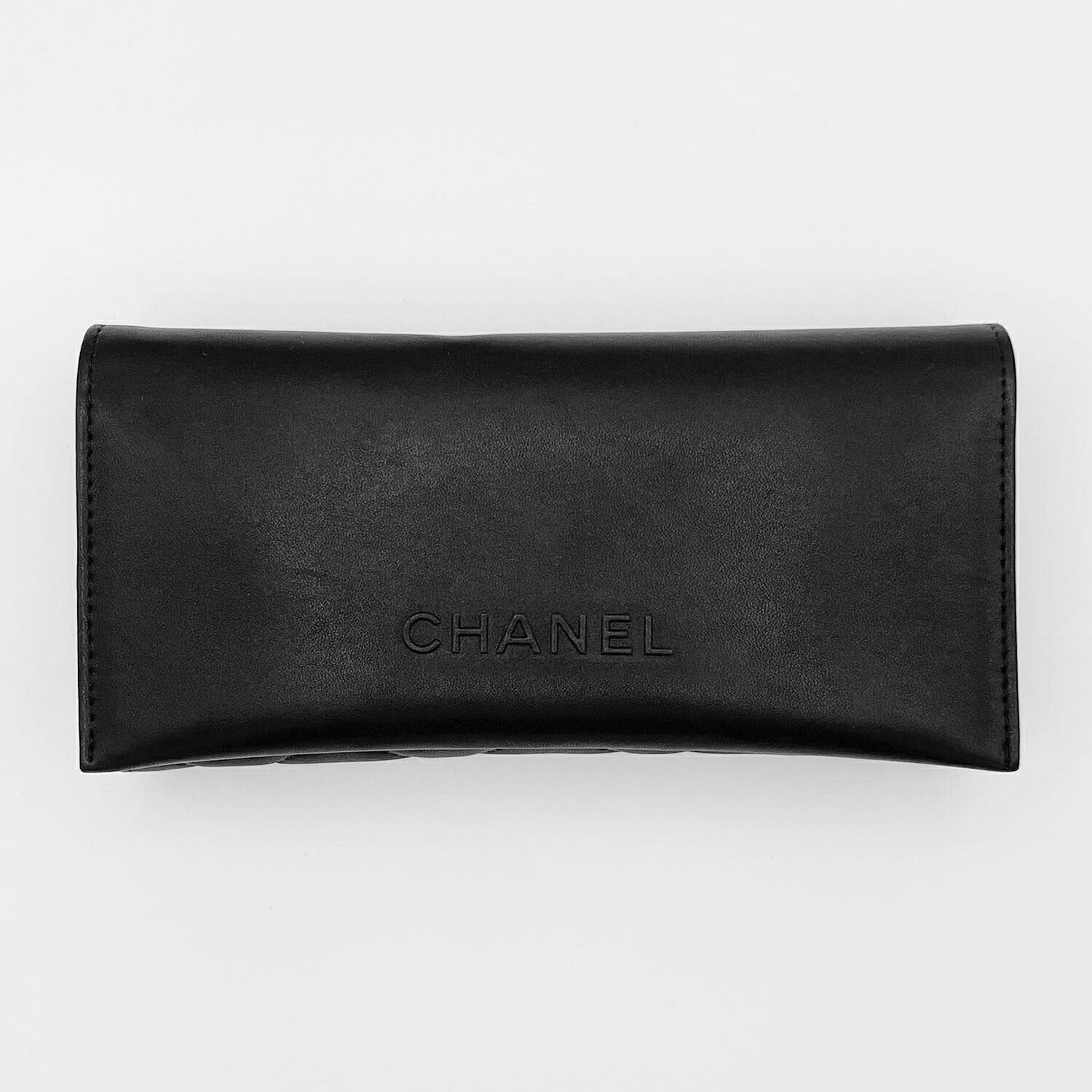 CHANEL シャネル 4245 125/6S サングラス グラスチェーン付 パール レザー