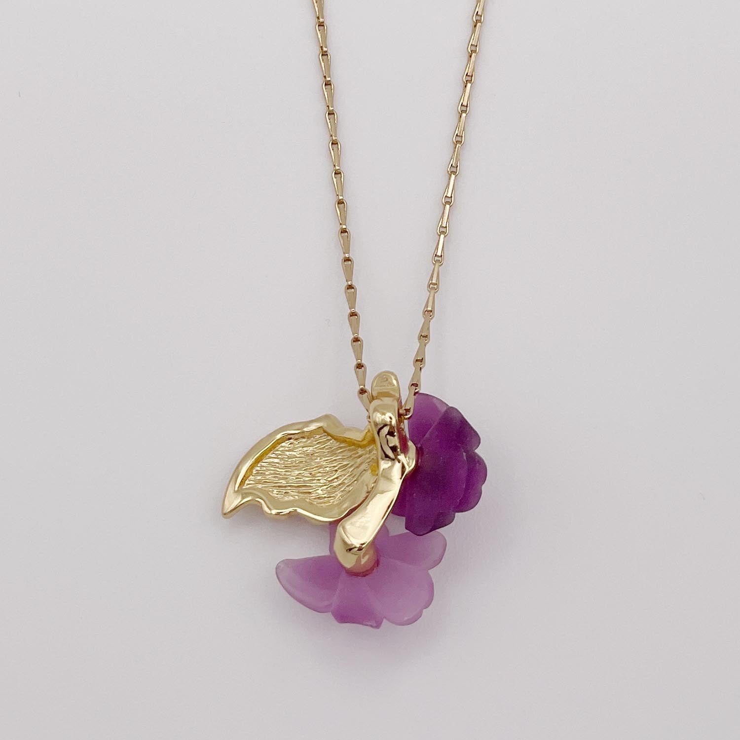 Dior フラワー 花モチーフ ネックレス ネックレス