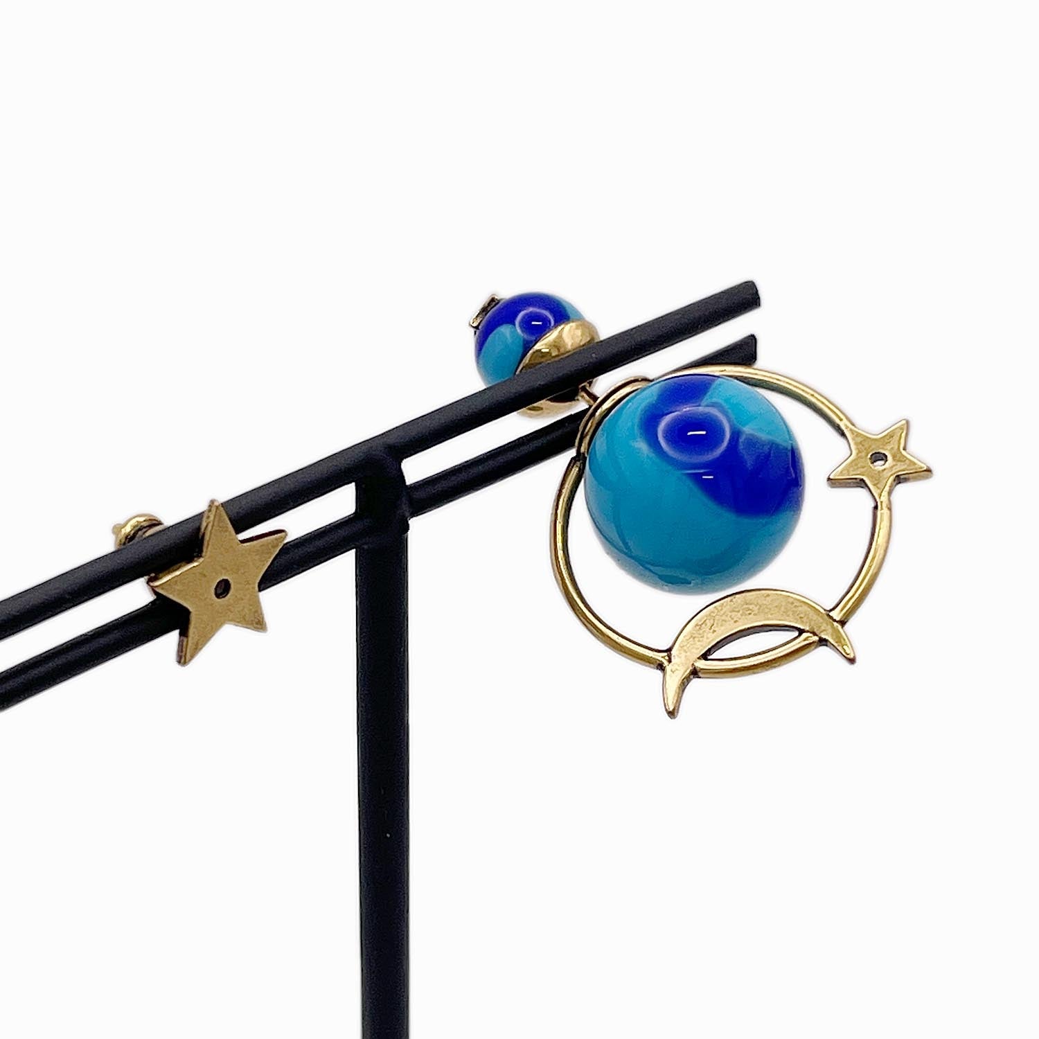 Dior ディオール トライバルボール ピアス 惑星 スター
