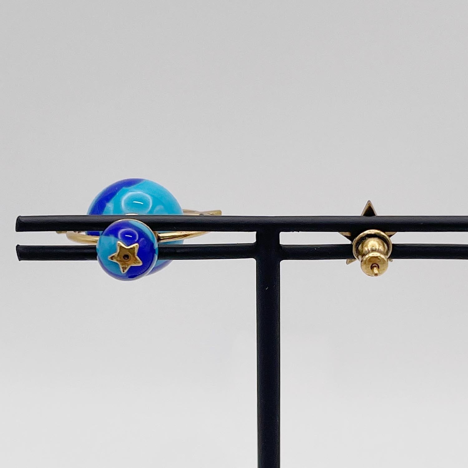 Dior ディオール トライバルボール ピアス 惑星 スター