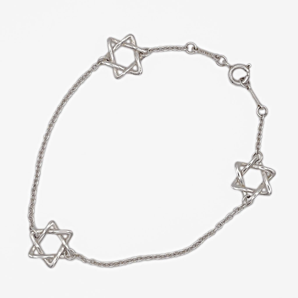 Tiffany&Co. ティファニー スターオブダビデ 3P ブレスレット SV925