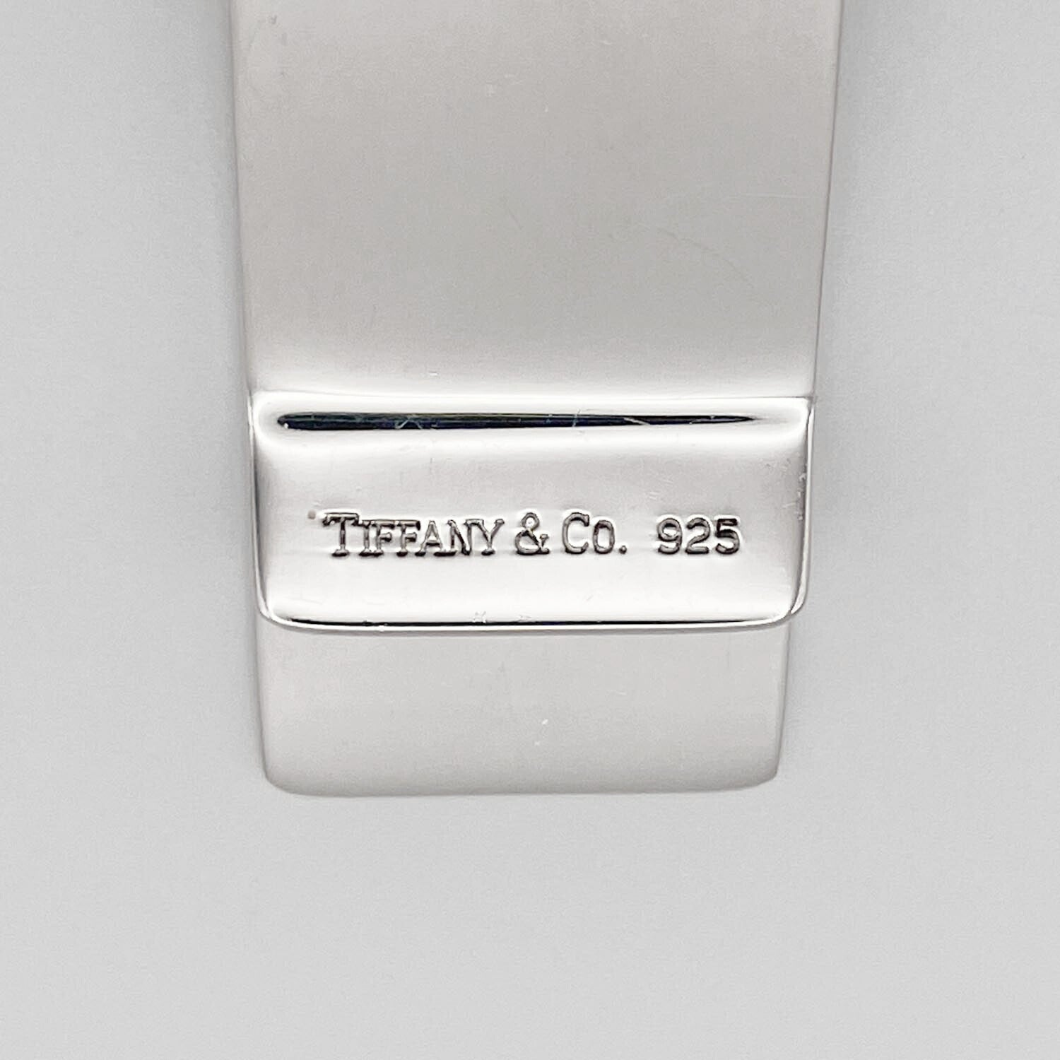 Tiffany&Co. ティファニー エンジンターン マネークリップ SV925