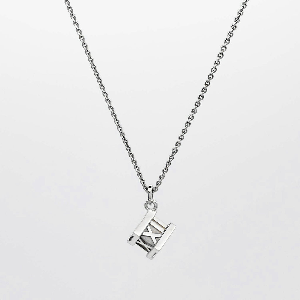 新品仕上済 Tiffany&Co. ティファニー アトラス キューブ ネックレス SV925