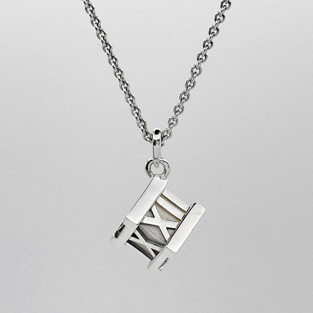 新品仕上済 Tiffany&Co. ティファニー アトラス キューブ ネックレス SV925