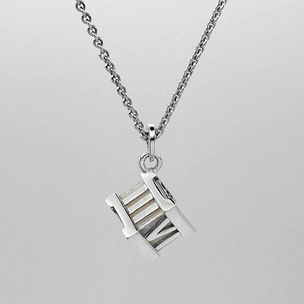 新品仕上済 Tiffany&Co. ティファニー アトラス キューブ ネックレス SV925