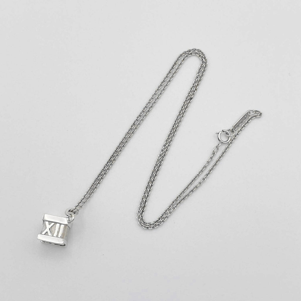 新品仕上済 Tiffany&Co. ティファニー アトラス キューブ ネックレス SV925