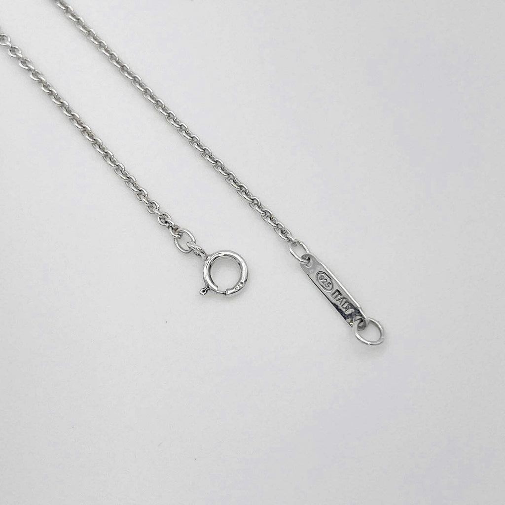 新品仕上済 Tiffany&Co. ティファニー アトラス キューブ ネックレス SV925