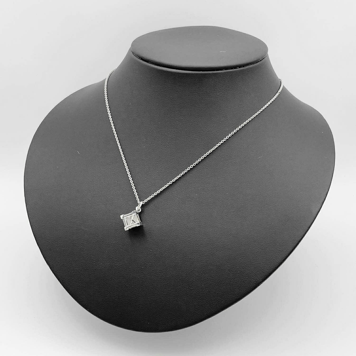 新品仕上済 Tiffany&Co. ティファニー アトラス キューブ ネックレス SV925