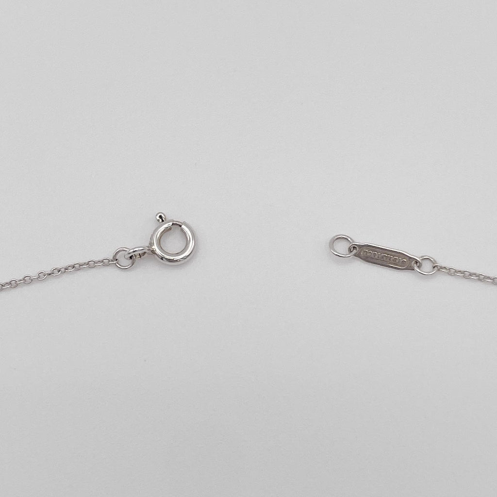 Tiffany&Co. 925 ティファニー アトラス 3シンボル 1Pダイヤ ネックレス