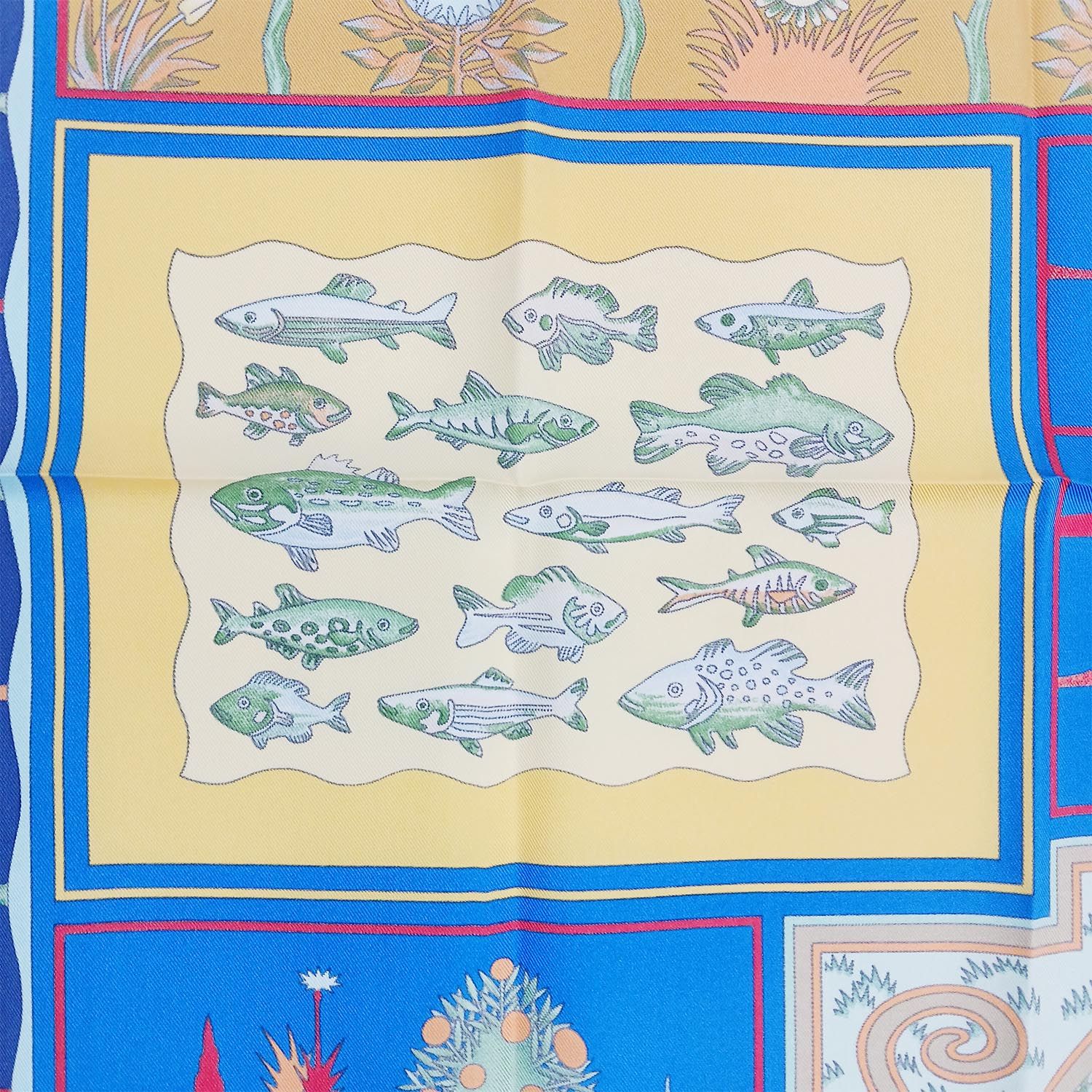 HERMES エルメス カレ90 Paridaiza パラダイス スカーフ レディース