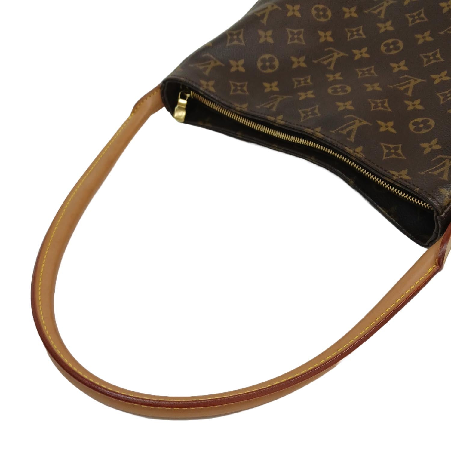 LOUIS VUITTON ヴィトン モノグラム ルーピングGM M51145 ハンドバッグ