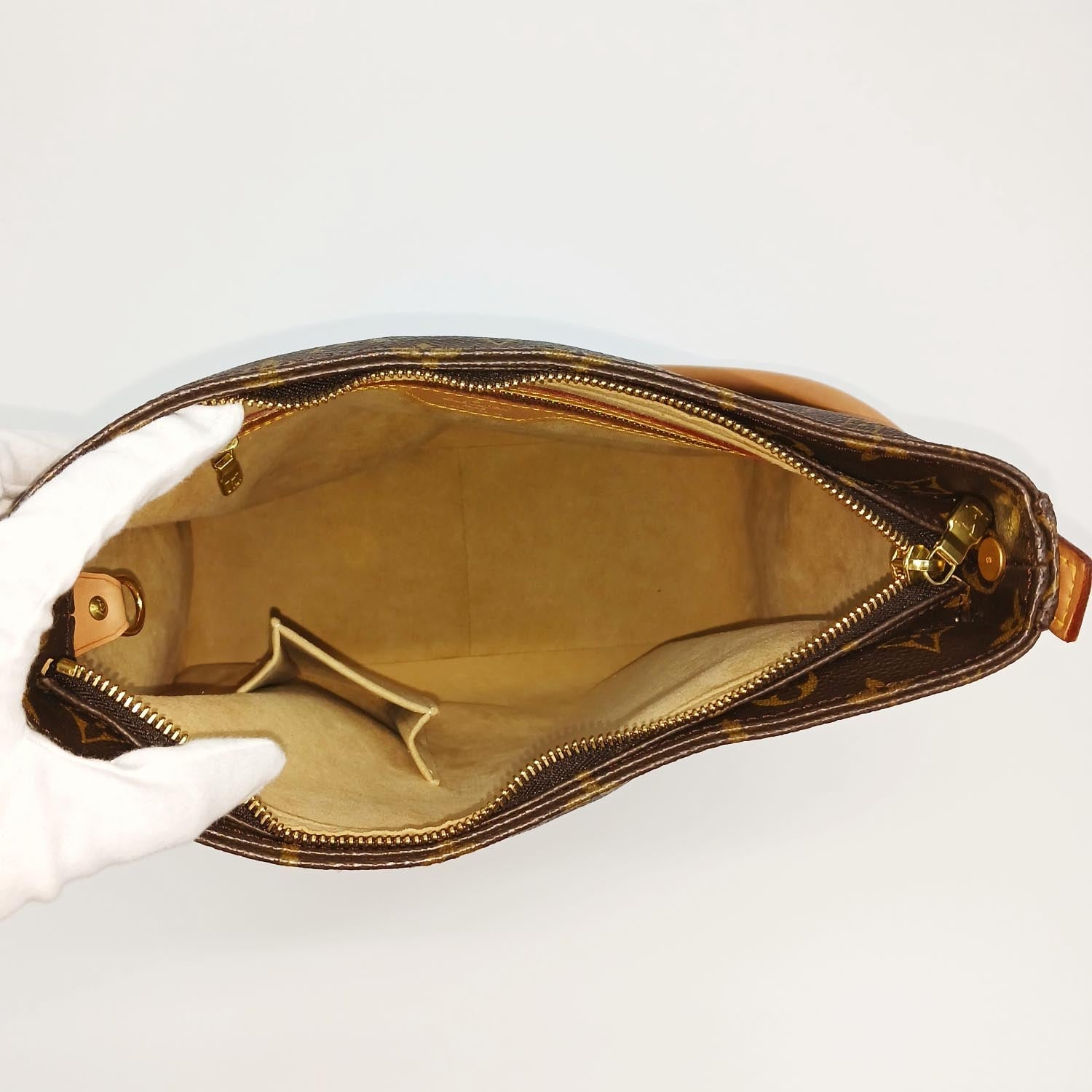 LOUIS VUITTON ヴィトン モノグラム ルーピングGM M51145 ハンドバッグ