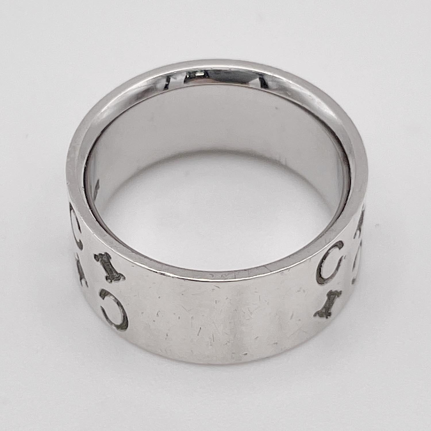 CELINE セリーヌ 11.5号 マカダム リング SILVER