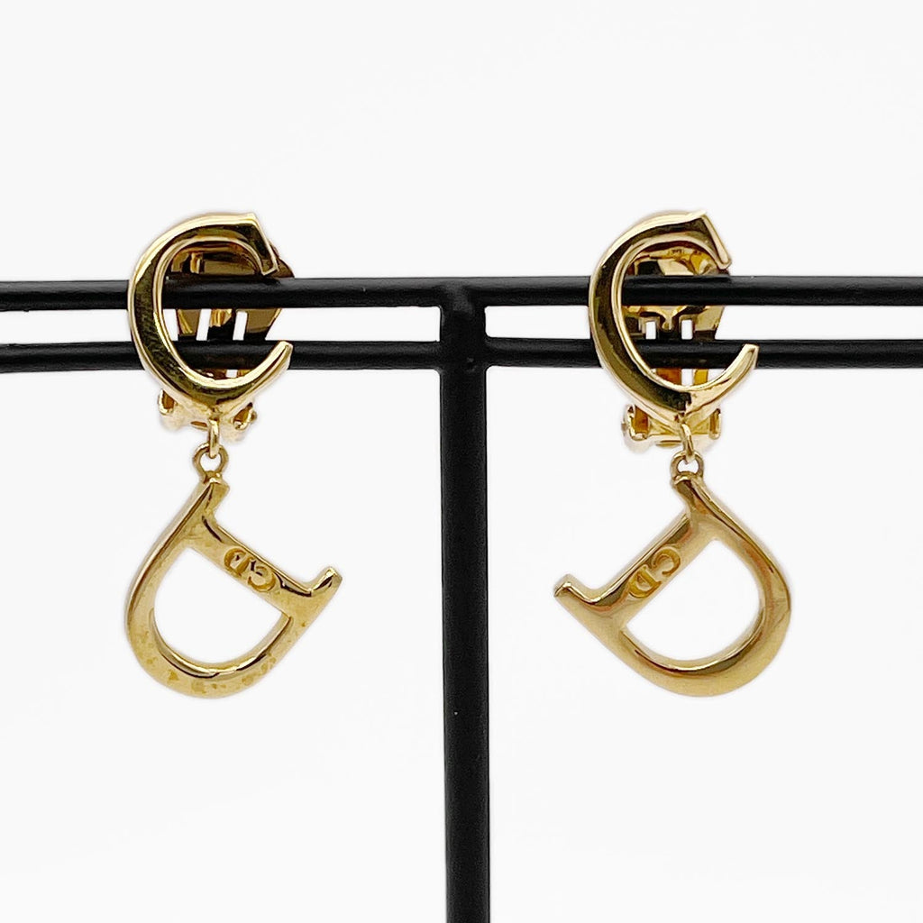 Dior ディオール CDロゴ イヤリング スイング