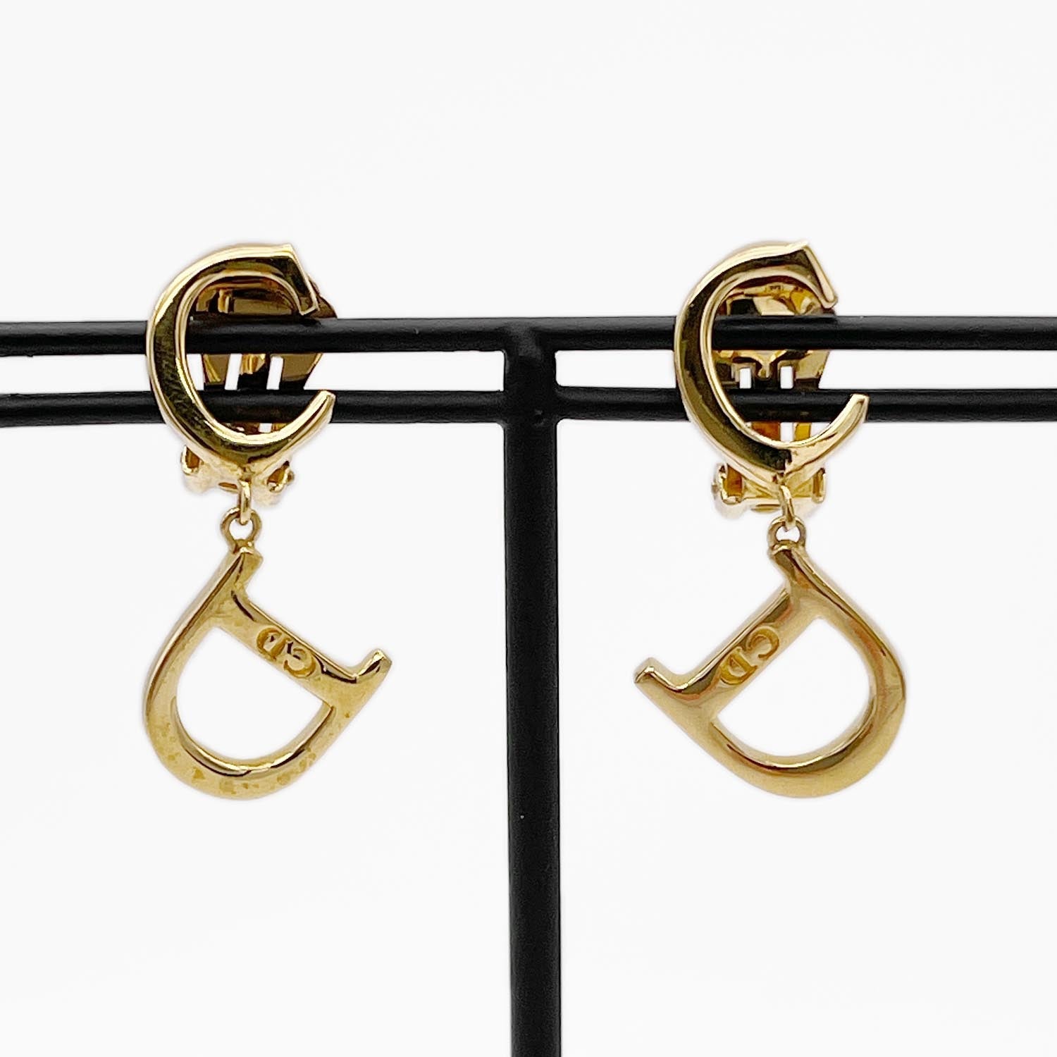 Dior ディオール CDロゴ イヤリング スイング