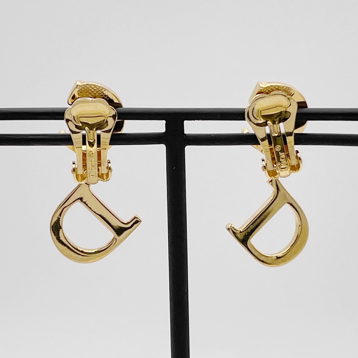 Dior ディオール CDロゴ イヤリング スイング